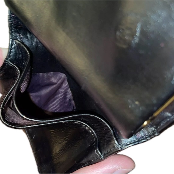 GUC CHANEL CC Logo CAVIAR Wallet Card Holder Black Leather CLASSIC LUXURY! - Picture 11 of 12